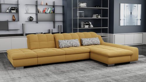 модульный диван с шезлонгом