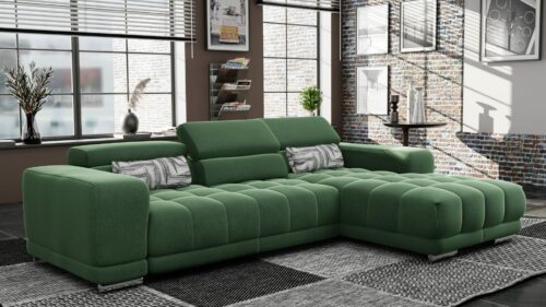 диван в стиле модерн с шезлонгом