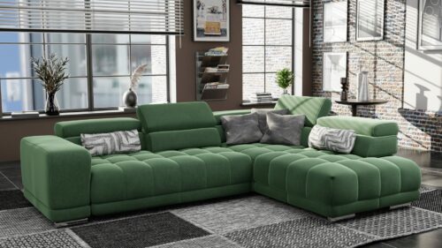 элегантный модульный угловой диван